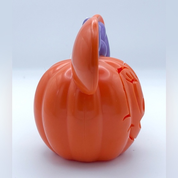 Minnie Mouse Mini Light Up Jack O Lantern Pumpkin Plastic Disney Halloween - Picture 5 of 9